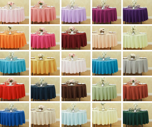 Linentablecloth round - in.,